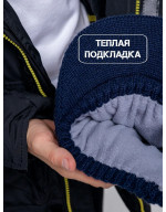 Шапка с козырьком в комплекте со снудом